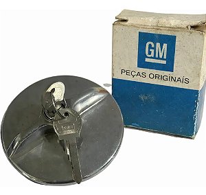 Tampa Tanque Combustível Cromada Opala Caravan 75/87 9299305 Cromado