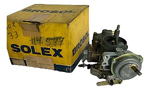 Carburador Fusca Brasília 1300 Álcool Le Solex Brosol 114554