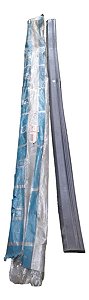 Friso Borrachao Parachoque Tras Opala Luxo 85/87 - 94645053 Preto