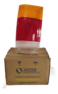 Lente Lanterna Traseira Pickup 147 Panorama Arteb Original Tricolor