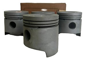 Jogo Pistao Fusca Kombi 1500 Refrig. Ar Std Metal Leve P1007