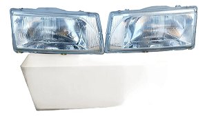 Kit Par Farol Pisca Versailles Royale Original Cibié Bi-odo Ambos Lados