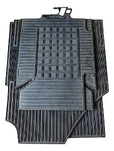Jogo Tapete Borracha Corcel Ii Del Rey Borcol Interlagos Preto
