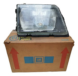 Farol Monza Classic 88 / 90 Original Cibié Bi-odo Logo Gm Direito/passageiro
