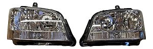Par Farol S10 Blazer 01 / 11 Pisca Crista Orgus Padrão Cibiê Ambos Lados
