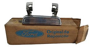Maçaneta Porta Direita Delrey Corcel Pampa Original Cromada Prateado Dianteira/traseira