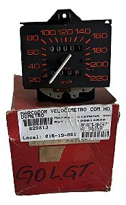 Velocímetro Gol Gt 84  Novo Vdo 120014030 Preto