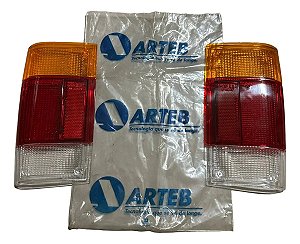 Par Lente Lanterna Fiat 147 Pick-up City Panorama Arteb Original