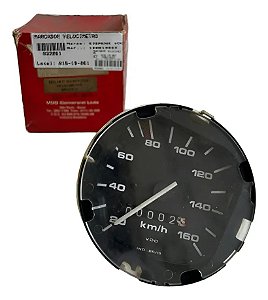 Velocímetro Vw Brasília Até 1980 160 Km/h - Vdo 120014023 Preto