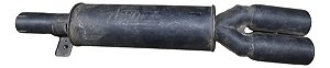Escapamento Gol Gti Gts Quadrado Wiest Original