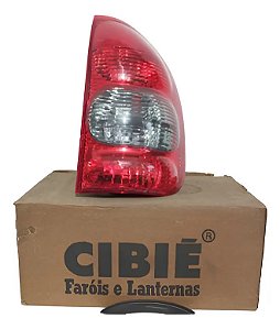 Lanterna Traseira Gm Corsa Wagon Pick-up Original Cibié   Esquerdo/motorista Vermelho / Cristal