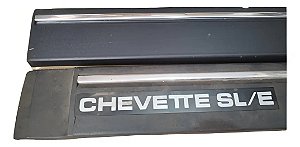 Par Moldura Porta Friso Gm Chevette Sl/e Original Novo