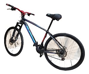 Bicicleta Alfameq Alumínio Aro 29 Freio Disco Novíssima Preto Padrão