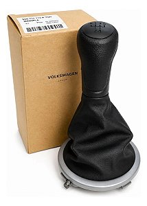 Manopla Câmbio Gol Voyage Saveiro Original Vw 2013/2016 Preto