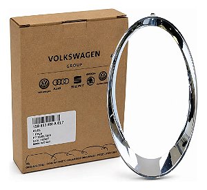 Moldura Farol Milha Direito Up 2014 2017 Original Vw Cromado Direito