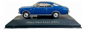 Miniatura Chevrolet Opala Gran Luxo 1971 Escala 1:43 Azul