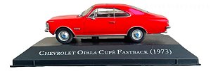 Miniatura Chevrolet Opala Cupê Fastback 1973 Escala 1:43 Vermelho