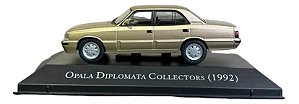Miniatura Opala Diplomata Collectors 1992 Escala 1:43 Dourado