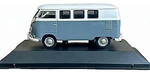 Miniatura Volkswagen Kombi 1200 1957 Escala 1:43 Cinza