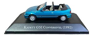 Miniatura Chevrolet Kadett Gsi Conversível 1992 Escala 1:43 Azul-marinho