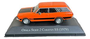 Miniatura Chevrolet Opala Caravan Ss 1979 Escala 1:43 Laranja
