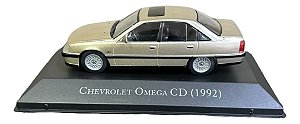 Miniatura Chevrolet Omega Cd 1992 Escala 1:43 Colecionável Dourado