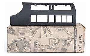 Moldura Painel Central Gol G3 Saveiro Parati 99/05 Original Cinza-escuro