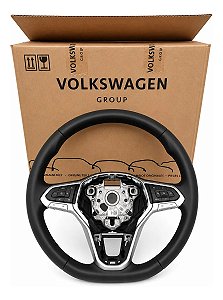 Volante Polo Virtus Nivus T-cross Paddle Shift Original Vw Preto