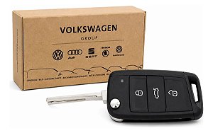 Chave Canivete Vw Volkswagen Seca Reserva Gol Fox Golf Jetta