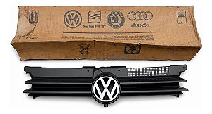 Grade Dianteira Original Vw Golf Mk4 1999/2007 Preto Brilhante