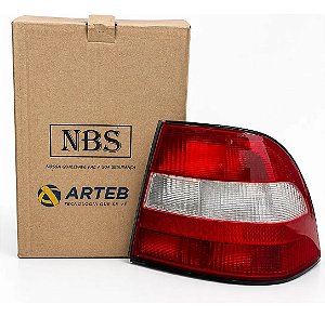 Lanterna Vectra 1997 A 1999 Ld Bicolor Original Arteb Nbs Direito/passageiro Bicolor