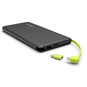 Carregador Pineng Power Bank Slim PN-951 Original 10000mAh Branco