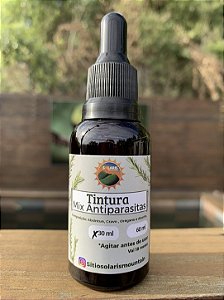 Mix Antiparasitas 4 Ervas 30ml ( Adultos e Crianças de 2 a 10 anos)