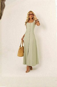 Vestido Midi Alongado Rayon Sensoriale
