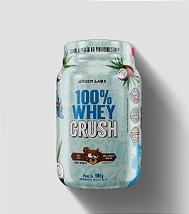 100% WHEY CRUSH COCO 900G CONCENTRADA
