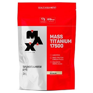 MASS TITANIUM BAUNILHA 3KG