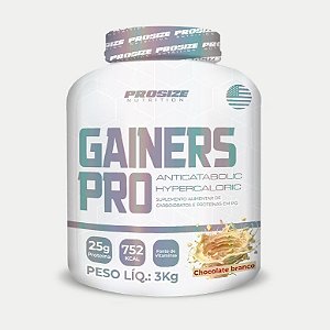 GAINERS PRO CHOC. BRANCO 3KG PROSIZE
