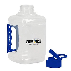 GALÃO CRISTAL 1,8L PROBIÓTICA C/ TAMPA AZUL