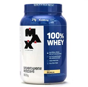 100 WHEY 900G MAX TITANIUM