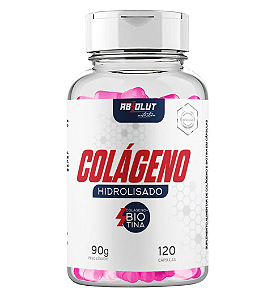 COLÁGENO COM BIOTINA 120 CÁPSULAS ABSOLUT