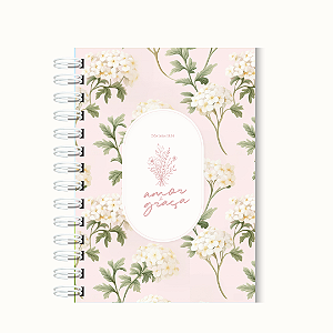 Caderno Floral Amor & Graça
