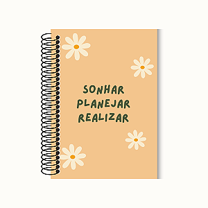 Caderno Sonhar Planejar Realizar