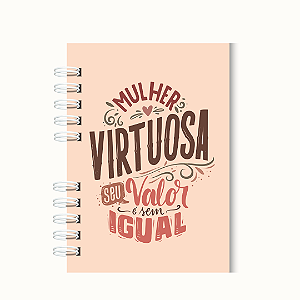 Caderno Mulher Virtuosa