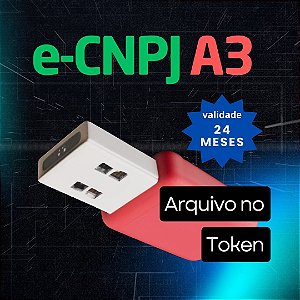 e-CNPJ A3 (Token)