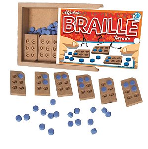 Alfabeto Braille Vazado Simque Idade 5+