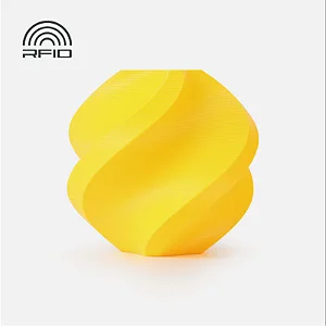 Filamento PLA Lite Amarelo com Carretel Reutilizável Bambulab 1Kg 1.75mm - (cod. 16400)