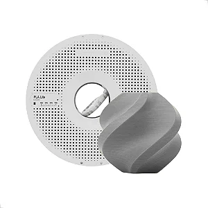 Filamento PLA Lite Cinza com Carretel Reutilizável Bambulab 1Kg 1.75mm - (cod. 16101)