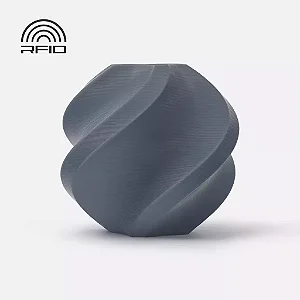 Filamento PLA Cinza Azulado com Carretel Reutilizável Bambulab 1Kg 1.75mm - (cod. 10602)