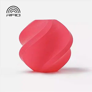 Filamento PLA Rosa com Carretel Reutilizável Bambulab 1Kg 1.75mm - (cod. 10203)