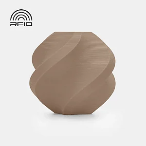 Filamento PLA-Fosco (Matte) Marrom Claro com Carretel Reutilizável Bambulab 1Kg 1.75mm - (cod. 11800)
